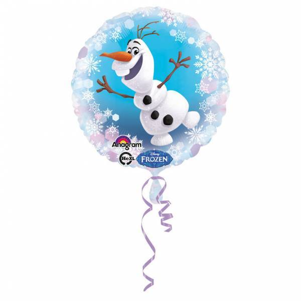 Globo de Helio Frozen Olaf 43cm vacio