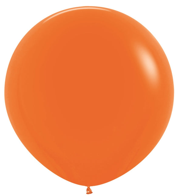 Globos Naranja 91cm 10uds