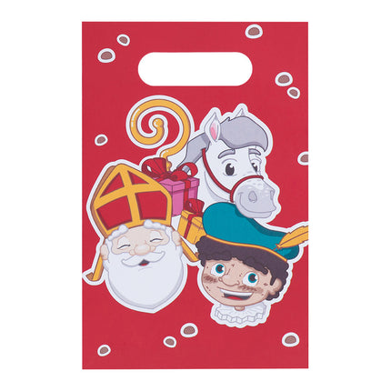 Sinterklaas Bolsas para Compartir Papel 23cm 10pcs