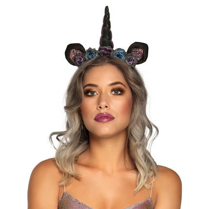 Diadema Unicornio Morado