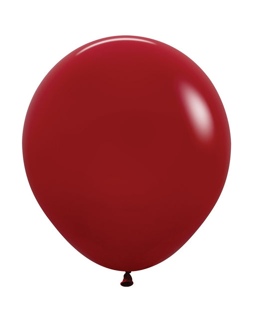 Globos Rojo Imperial 45cm 25pcs