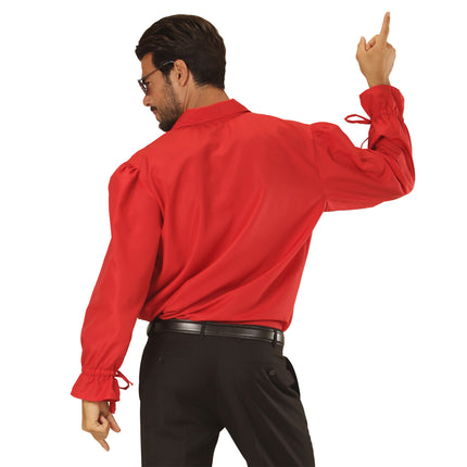 Blusa roja Hombres