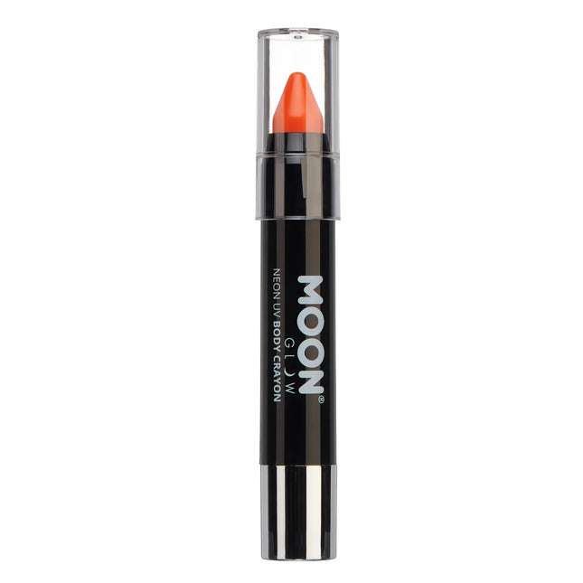 Moon Glow Intense Neon UV Body Crayons Naranja Intenso 3.2g