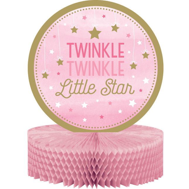 Panal rosa Twinkle Twinkle Little Star 23cm