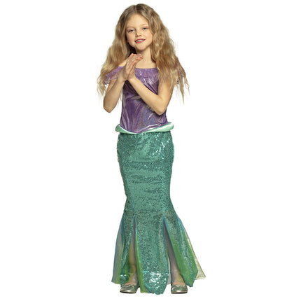 Vestido de sirena Ariel infantil