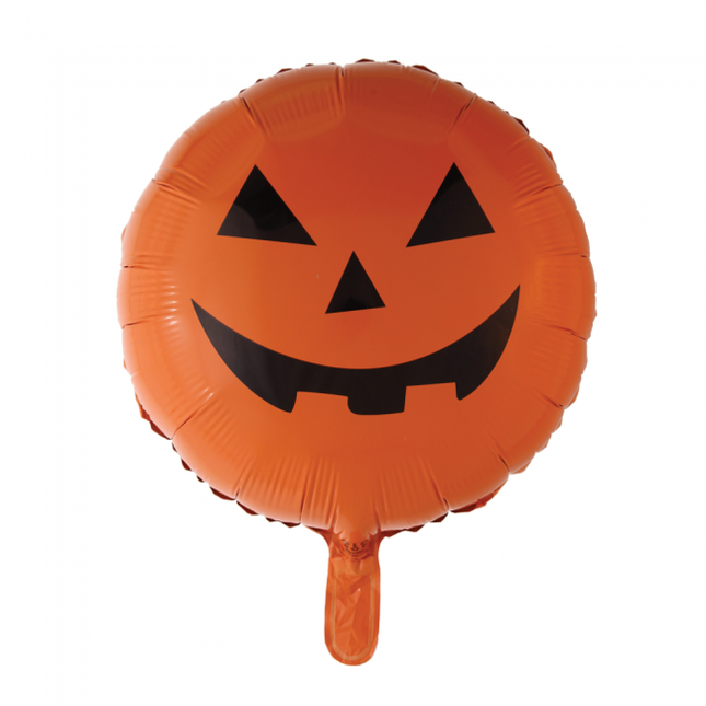 Globo de Helio Halloween Calabaza 45cm vacío