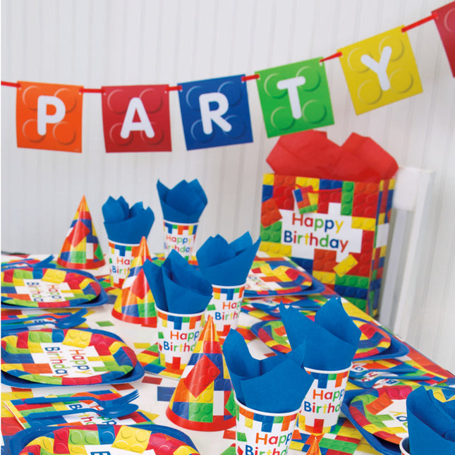 Guirnalda de letras Lego Party Time 1,83 m