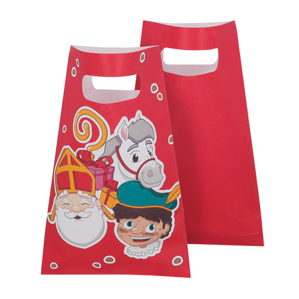 Sinterklaas Bolsas para Compartir Papel 23cm 10pcs