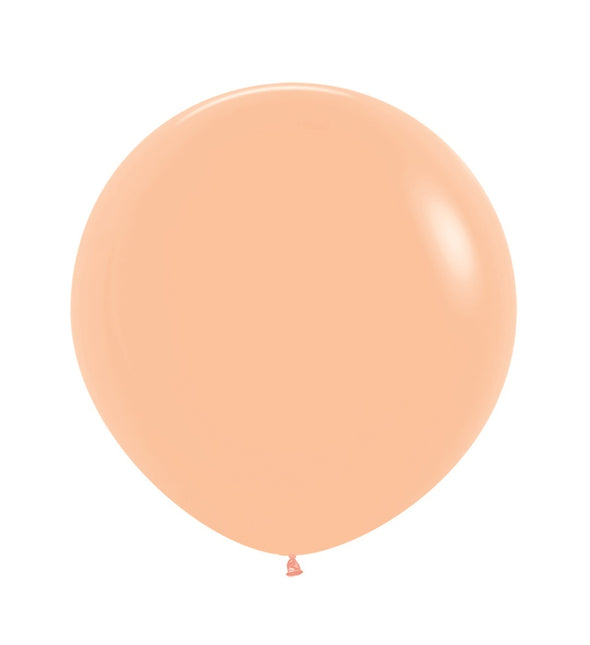 Globos Peach Blush 61cm 10pcs