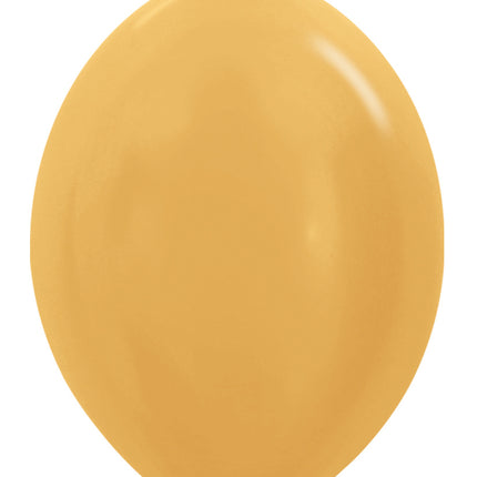 Globos Oro Metálico 30cm 50pcs