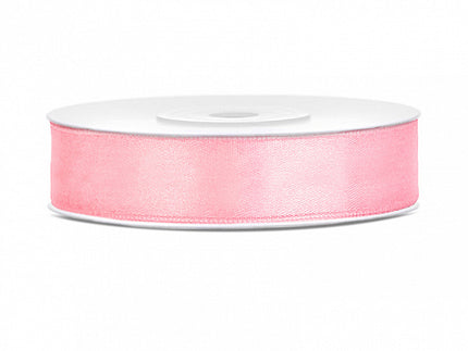 Cinta Raso Rosa Claro 12mm 25m