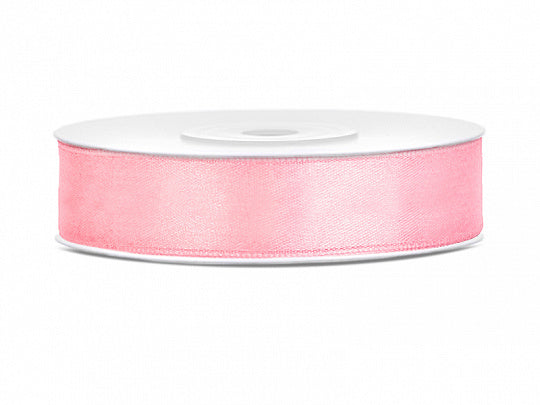 Cinta Raso Rosa Claro 12mm 25m