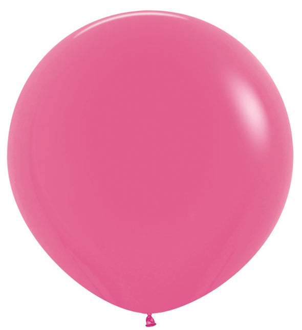 Globos Fucsia 91cm 10pcs