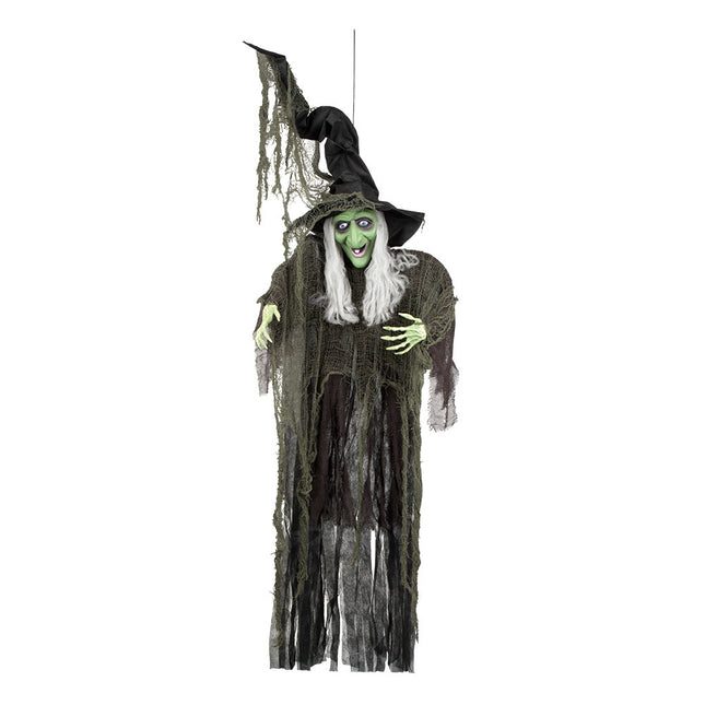 Muñeca de Halloween Bruja Verde 1,9m