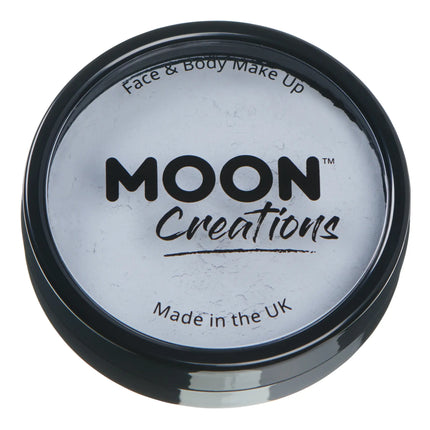 Moon Creations Pro Face Paint Cake Pots Gris claro 36g