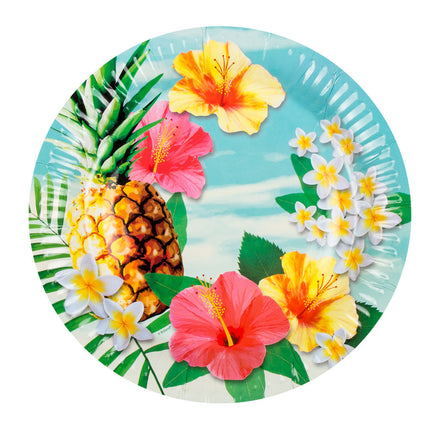 Platos Papel Paradise 23cm 10uds.