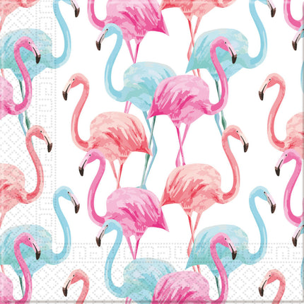 Servilletas Flamingo 33cm 20pcs