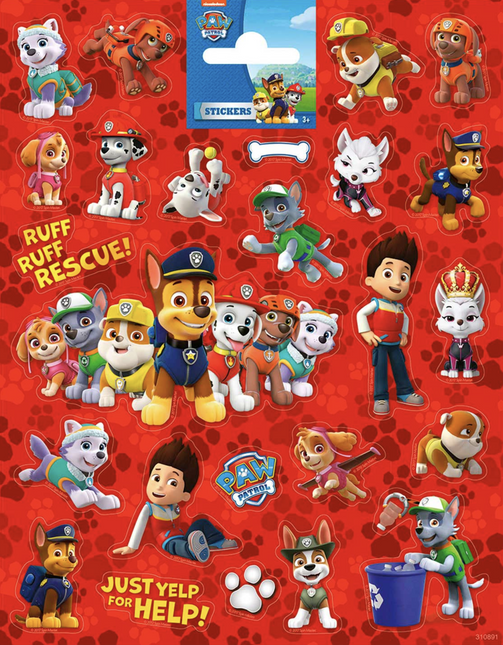 Pegatinas Paw Patrol Grandes