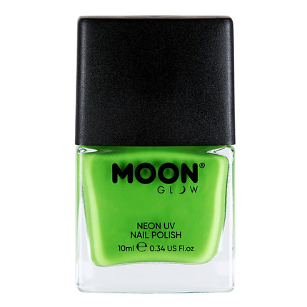 Esmalte de uñas UV neón intenso Moon Glow Verde Intenso 14ml