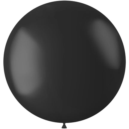 Globo Negro Medianoche Negro 80cm