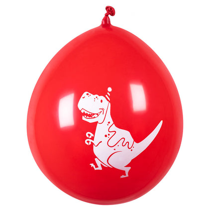 Globos Dino 25cm 6pcs