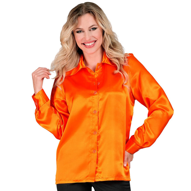 Blusa Disco 70S Naranja