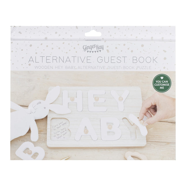 Libro de visitas Hey Baby Puzzle 12.2cm