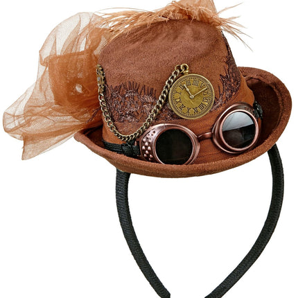 Diadema Sombrero Steampunk