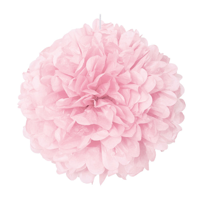 Pompón Rosa Claro 40cm