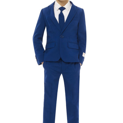 Traje Azul Oscuro Niño OppoSuits