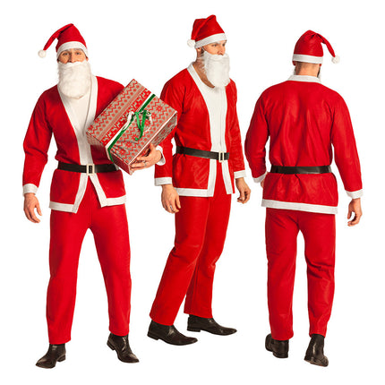 Traje de Papá Noel Navidad M