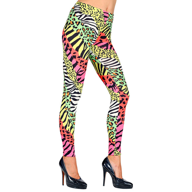 Legging Neón 80S Color Mujer