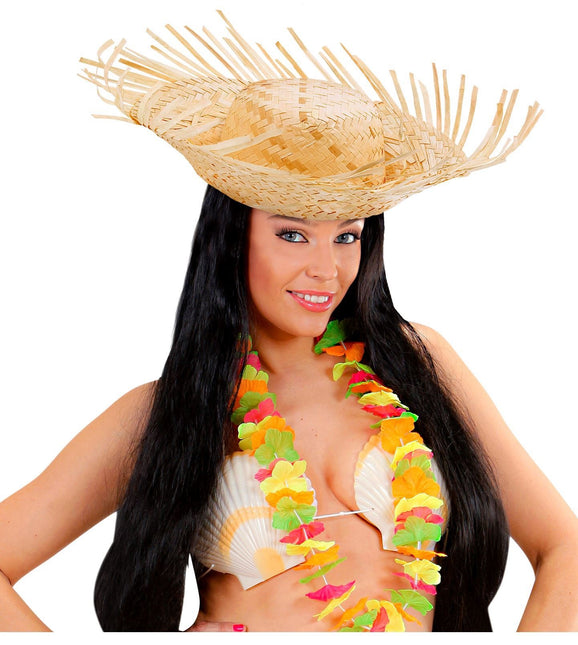 Sombrero de paja Hawaii Nude