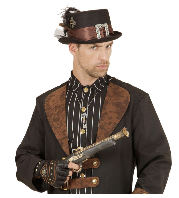 Hebilla Steampunk para Sombrero