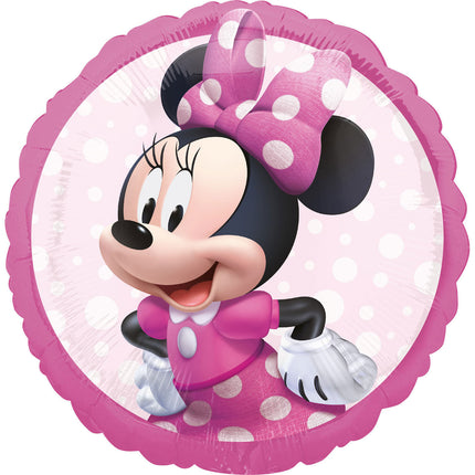 Globo de Helio Minnie Mouse Rosa 43cm vacio