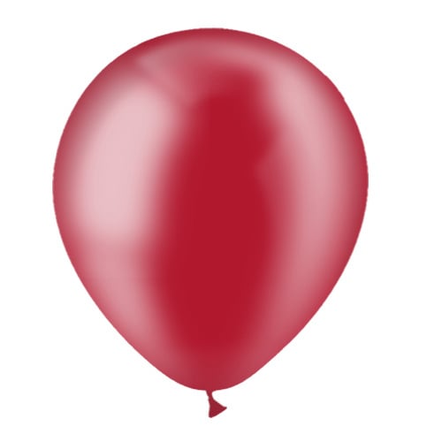 Globos Rojos Transparentes 30cm 50pcs