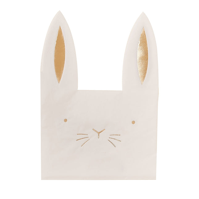 Servilletas de Pascua Conejo 16cm 11pcs