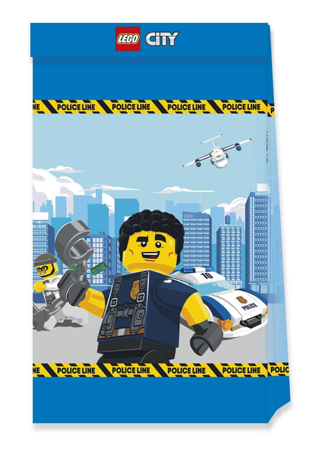 Lego City Bolsas Compartidas Papel 4pcs