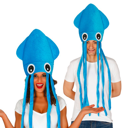 Gorro Pulpo Azul