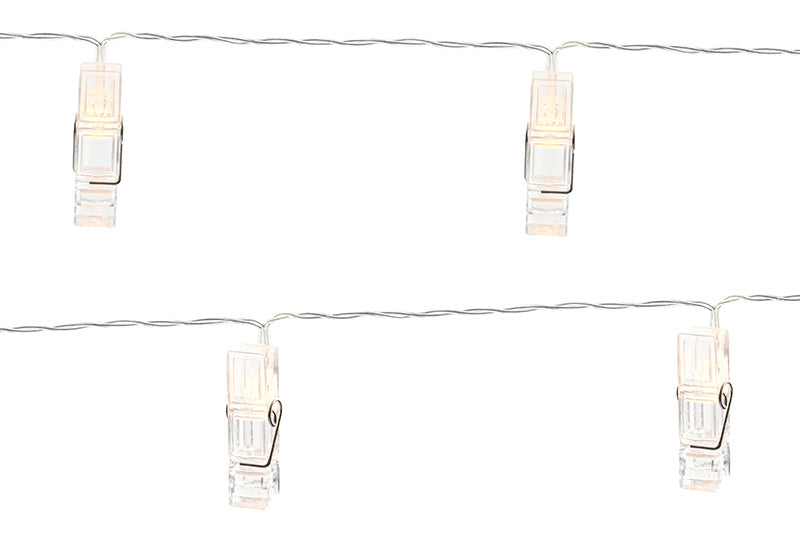 Guirnalda luminosa LED Clavijas 1,4 m