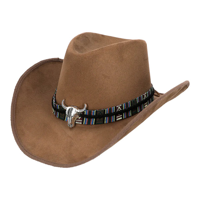 Sombrero Vaquero Marrón Luxe