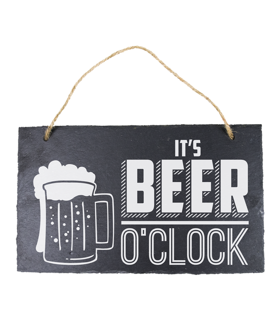 Plato de Pizarra Beer O'Clock 25cm