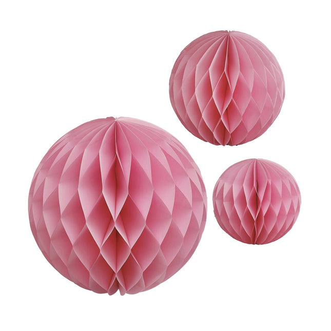 Panal rosa 3pcs