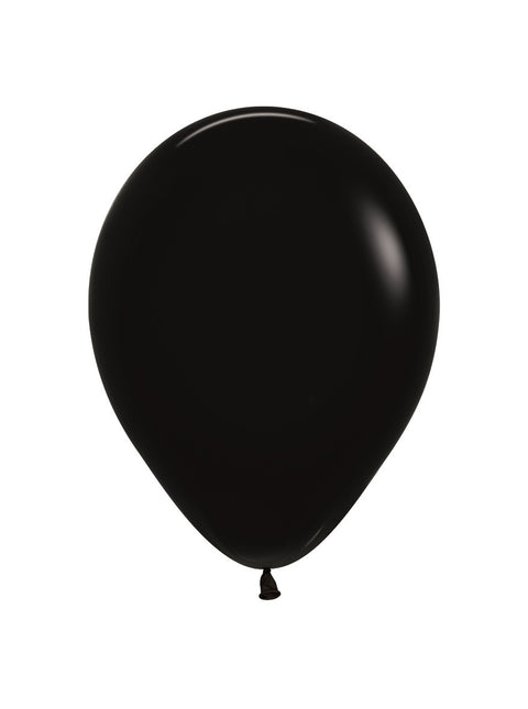 Globos Negro 23cm 50uds