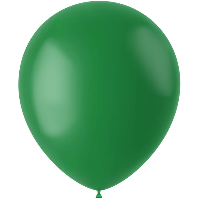 Globos Verde Pino 33cm 100uds