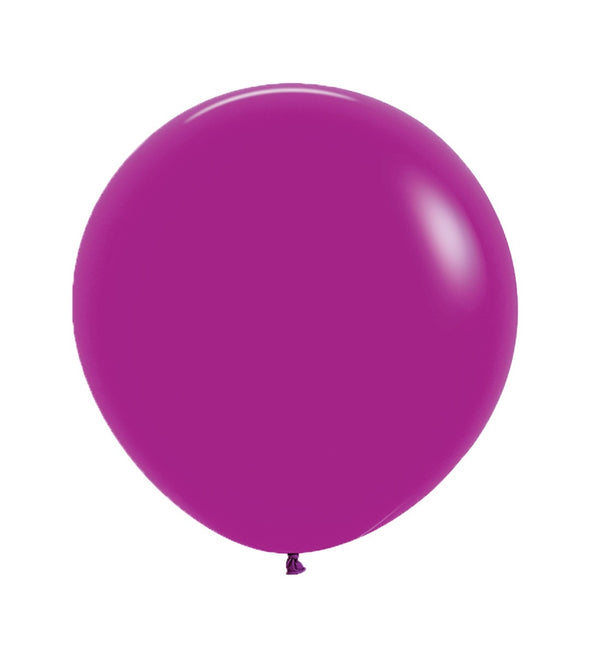 Globos Orquídea Morada 61cm 10pcs