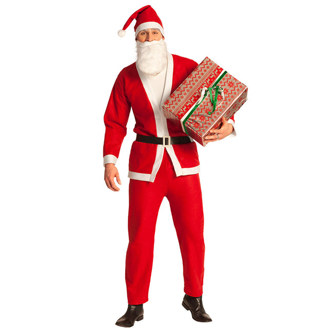 Traje de Papá Noel Navidad M