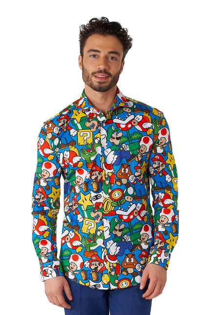 Camisa Super Mario Hombre OppoSuits