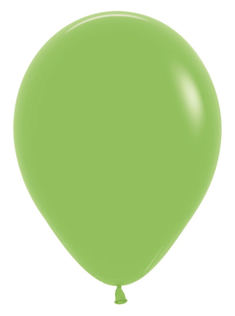 Globos Verde Lima 30cm 50pcs