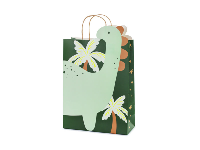 Bolsa de regalo de dinosaurio